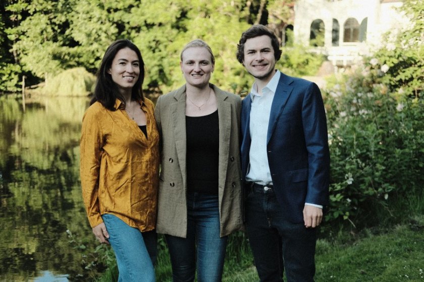 From left to right: Kianti Figler, Kylie van Deinsen-Hesp, Eugene Golov