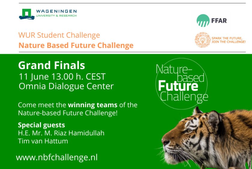 Come meet the winning teams of the Nature-based Future Challenge!